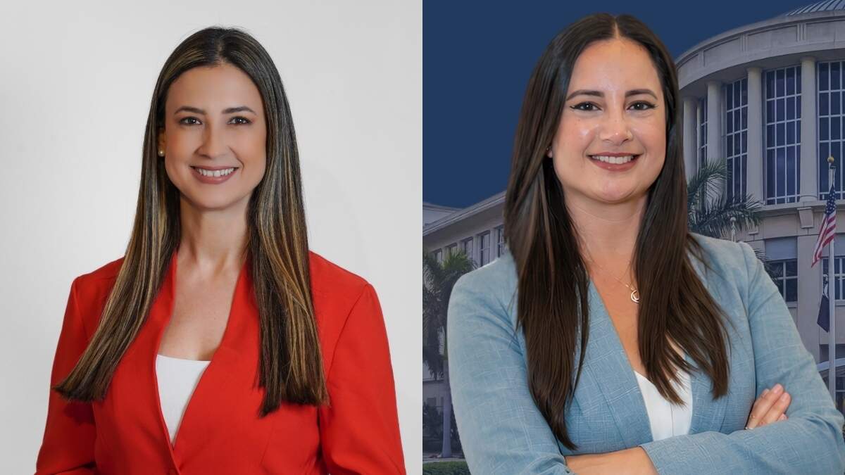 Candidate Fernanda Gomes (left) is challenging incumbent Councilwoman Maureen Porras (right) in the race for Seat 2.